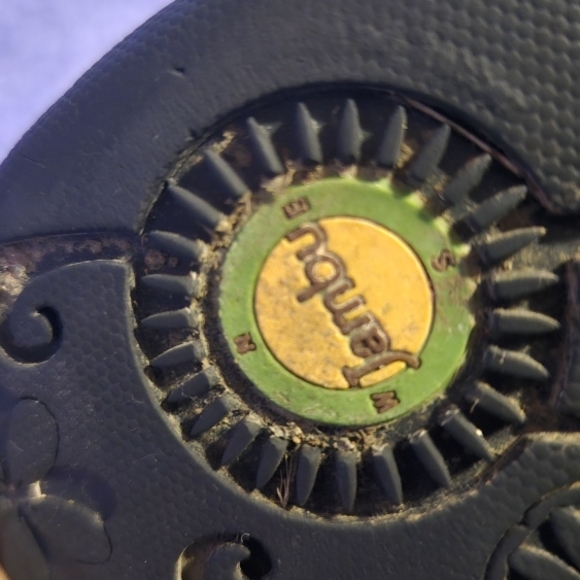 JAMBU CAMBRIDGE Maroon Leather Clogs sz9 - Picture 7 of 15